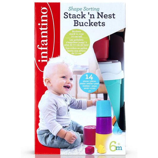 Infantino Stack Nest Buckets 6m+