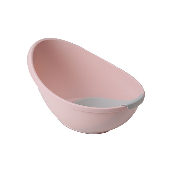 Optimal Egg-Shaped Baby Bathtub With a Back Support
