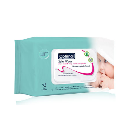 Optimal baby wipes