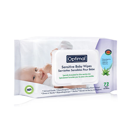 Optimal sensitive baby wipes