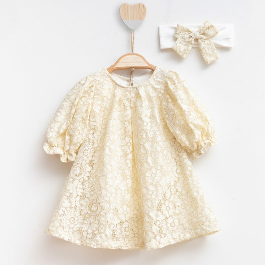Long sleeve dress 2 pieces set (0-3 m)