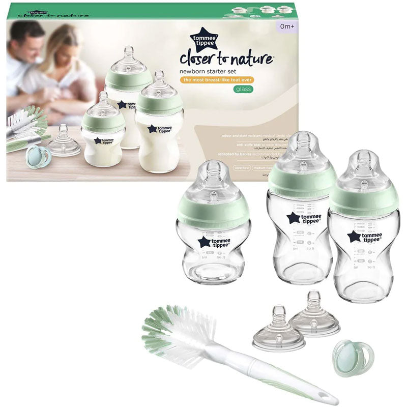 Tommee Tippee closer to nature newborn starter glass set 0m+