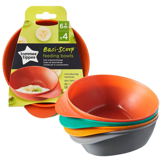 Tommee Tippee easiscoop 4x feeding bowls  6m+
