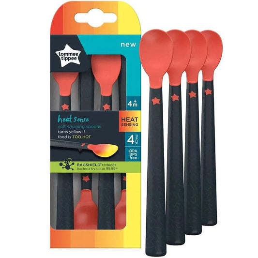 Tommee Tippee heatsense soft weaning spoon  4m+