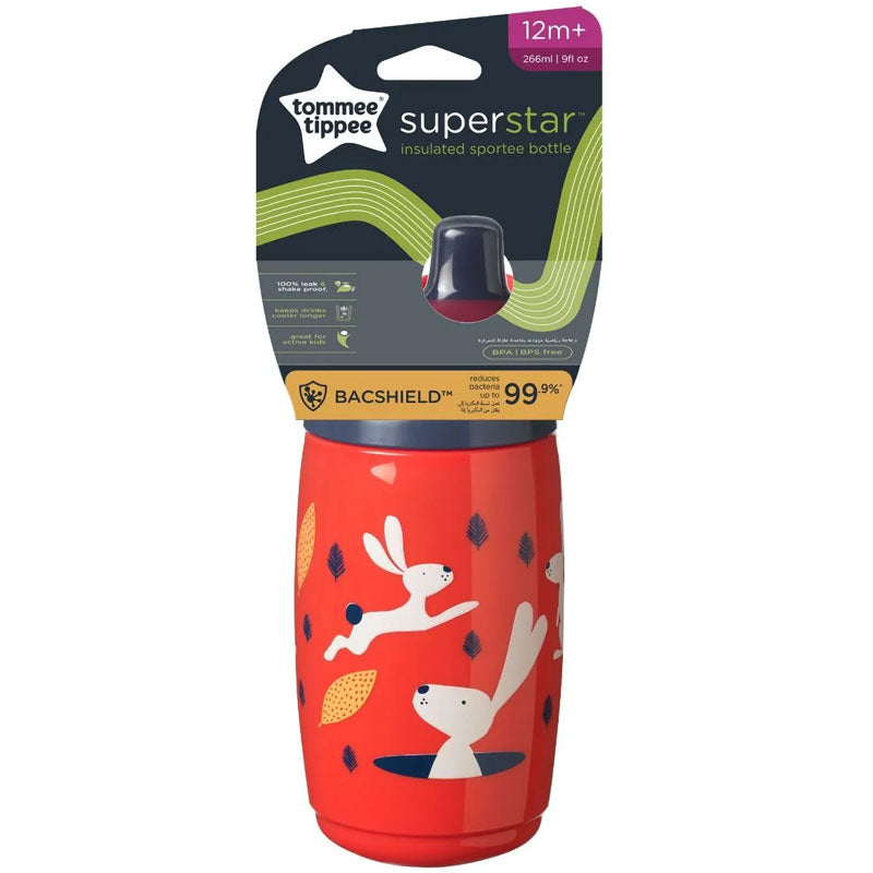 Tommee Tippee super star insulted sportee bottle 12m+