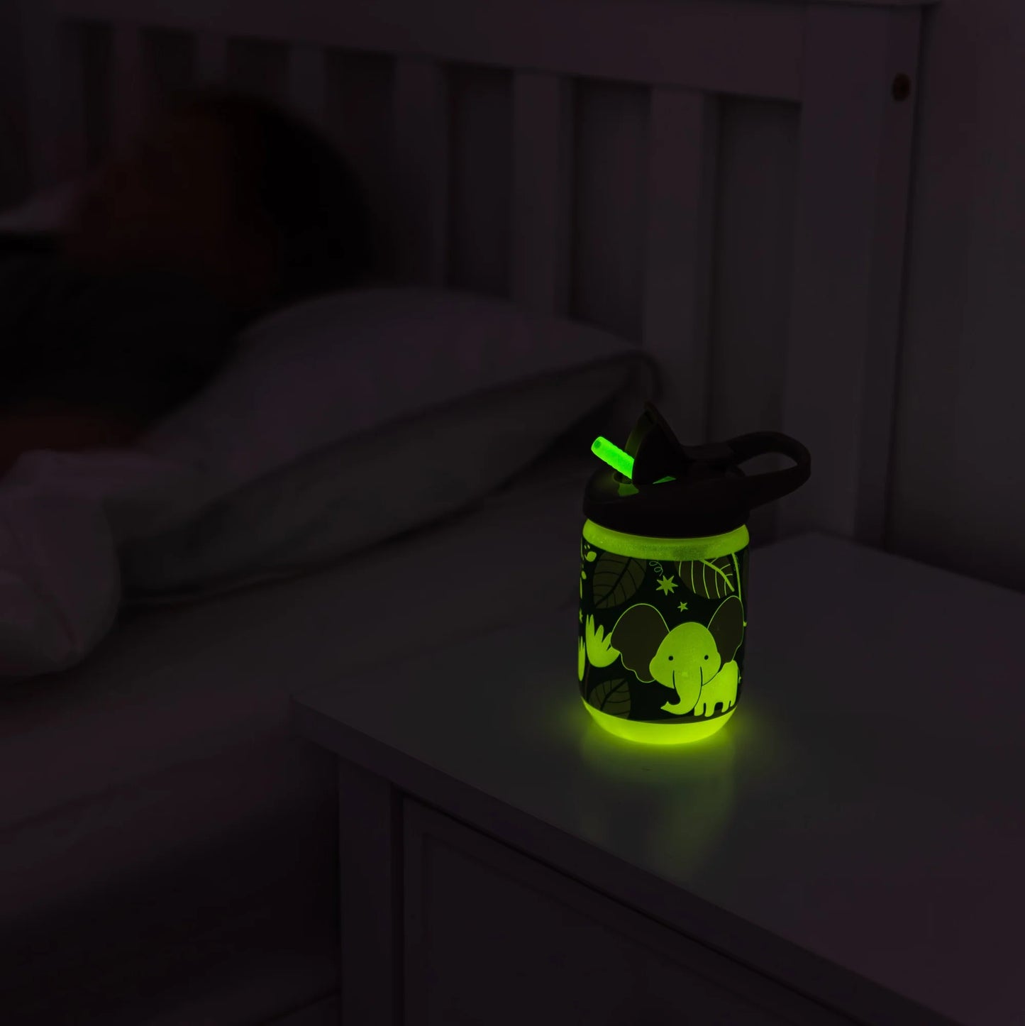 Vital baby sippy straw glow in the dark 12m+