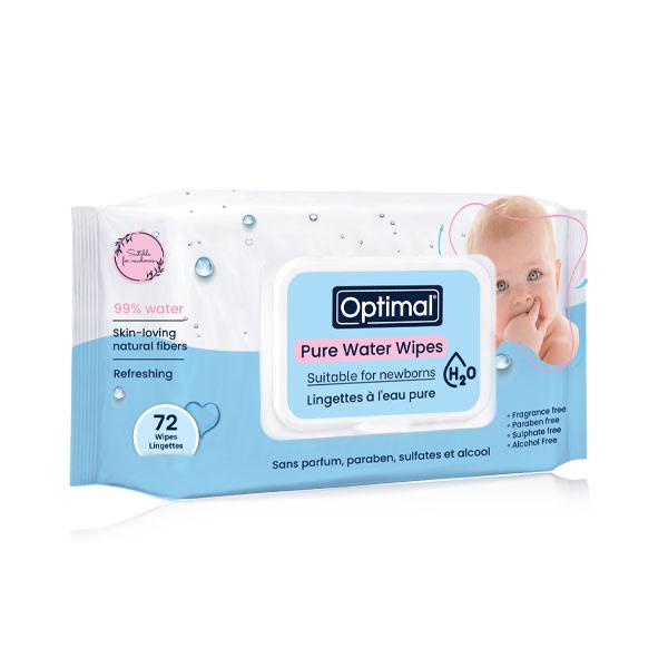 Optimal pure water wipes
