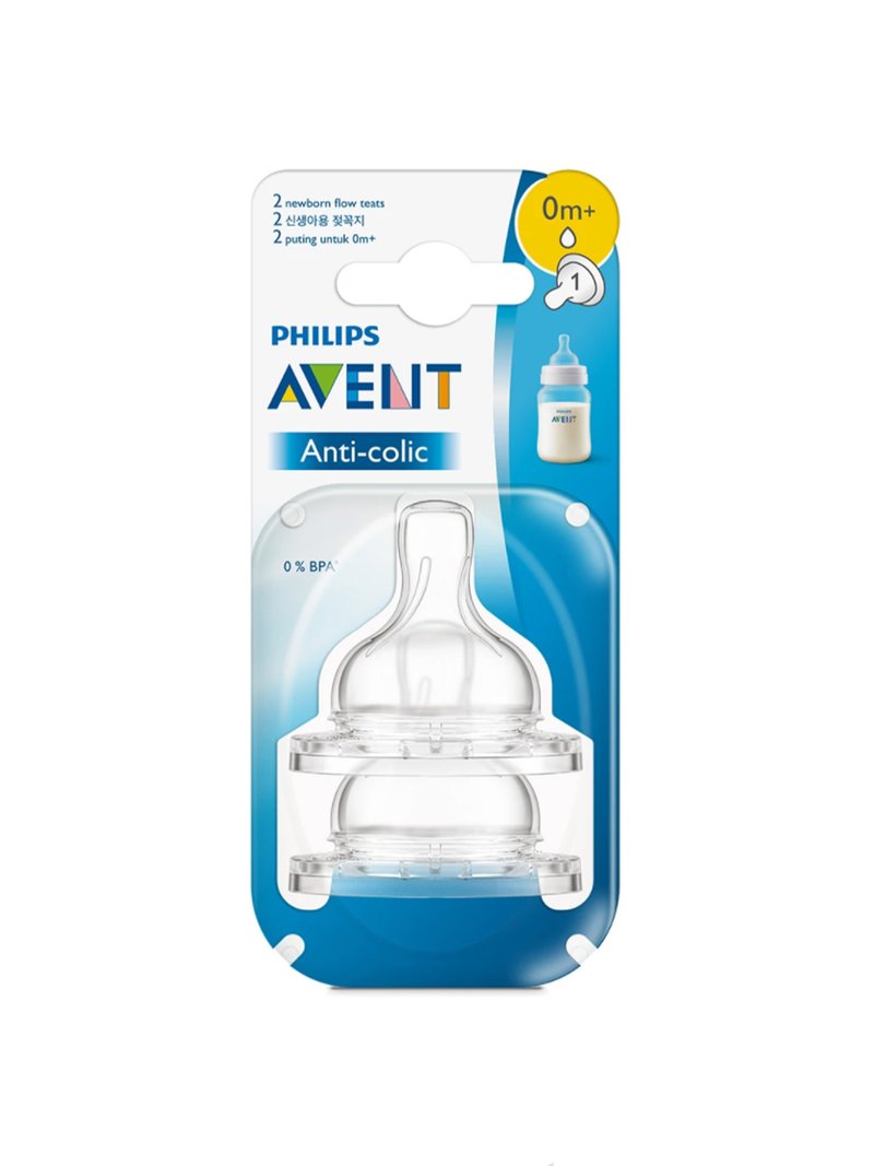 Anti-colic Teats 0m x2