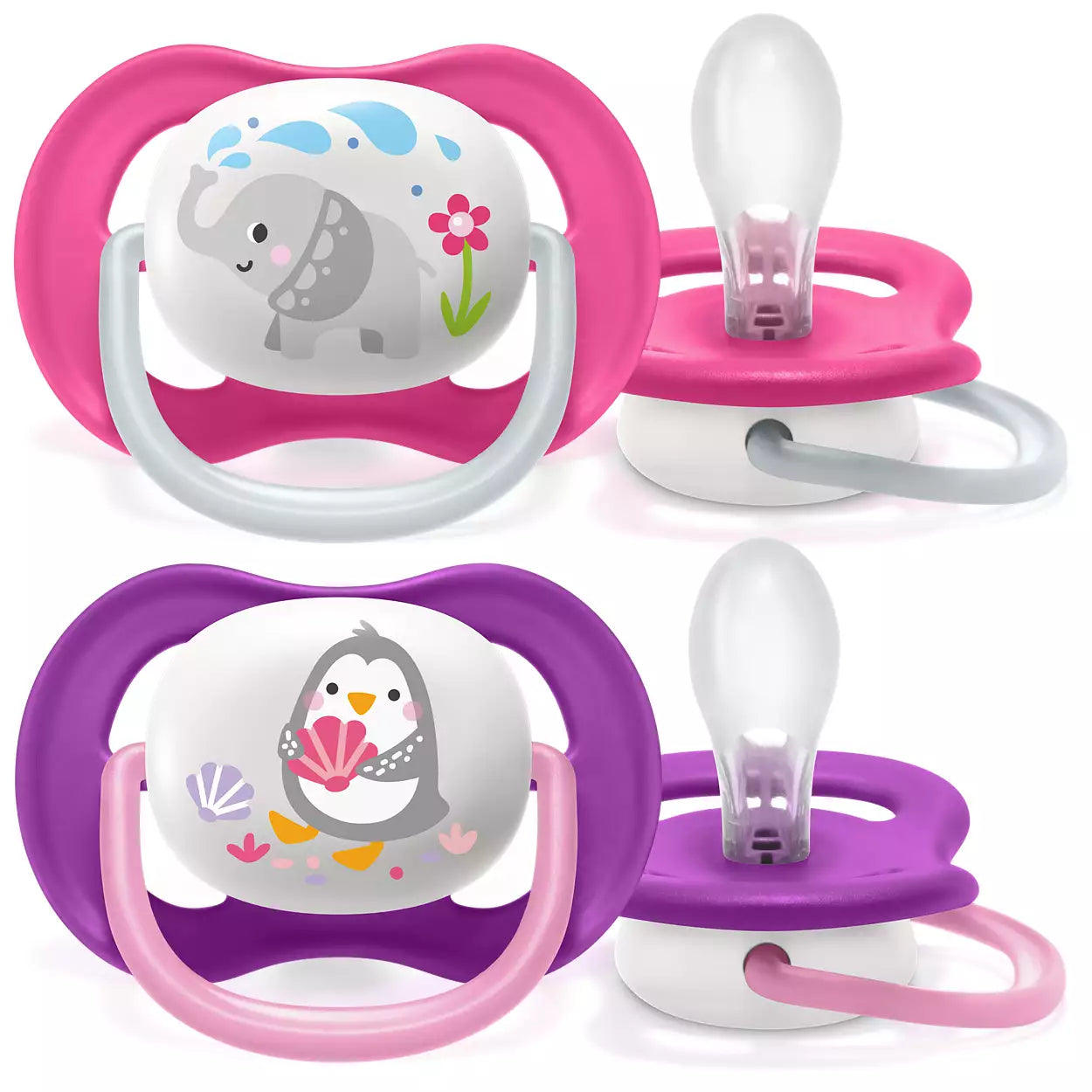 2 Deco Ultra Soft 6-18 m Animals