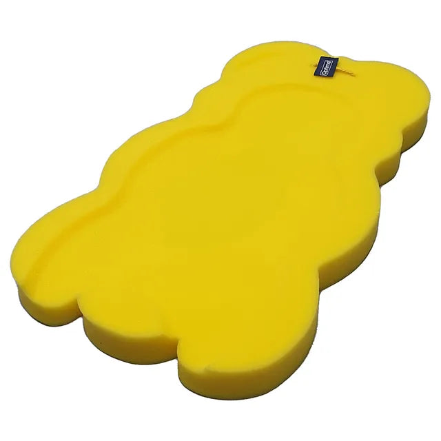 Baby Bath Non-Slip Cushion Sponge - Yellow
