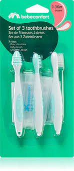 Bebe Confort Set of 3 Toothbrushes 3-36m