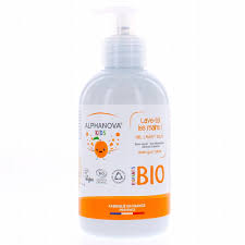 Alphanova Organic Gentle Hand Wash Gel Apricot and Aloe 250ml