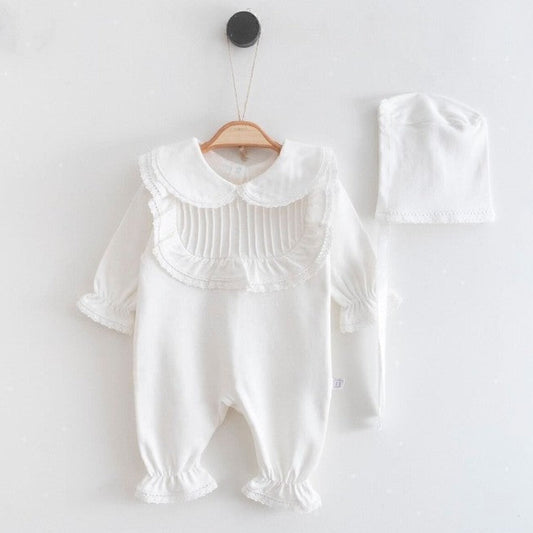 Baby Girl 100% cotton overall