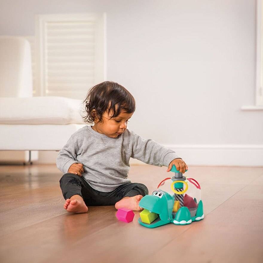 Infantino Shape Sorting Hippo 12m+